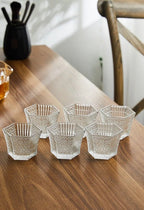 Hexagonal Cut Glass – Sake & Shot Glass - Tsumakeproduct_type#