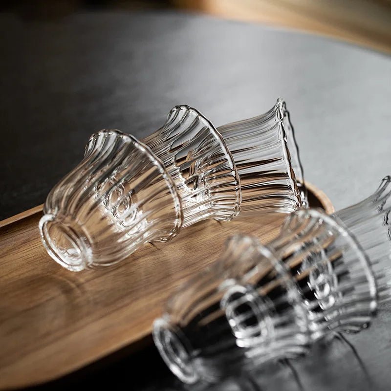 Kaze Rippled Glass Cup - Tsumakeproduct_type#