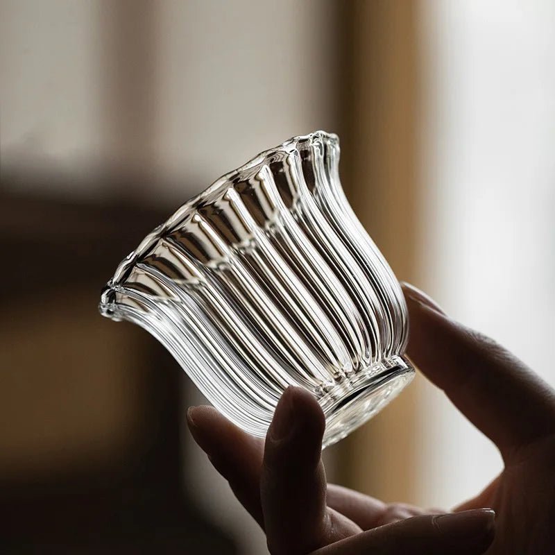 Kaze Rippled Glass Cup - Tsumakeproduct_type#