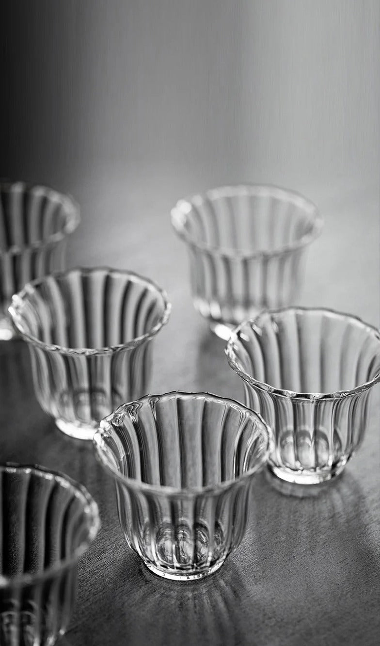 Kaze Rippled Glass Cup - Tsumakeproduct_type#