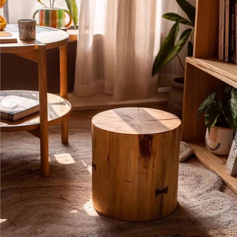 Soma Wooden Stool - Tsumakeproduct_type