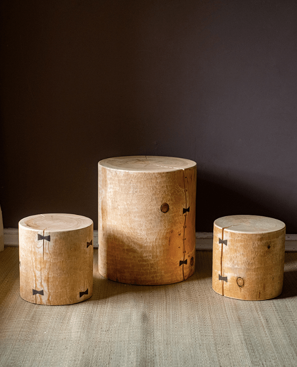 Soma Wooden Stool - Tsumakeproduct_type