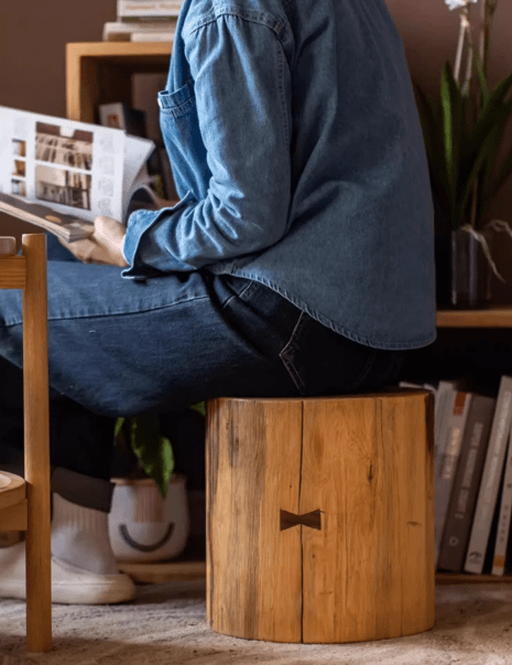 Soma Wooden Stool - Tsumakeproduct_type