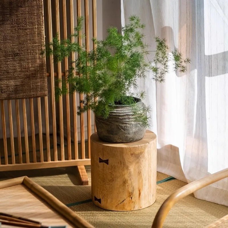 Soma Wooden Stool - Tsumakeproduct_type