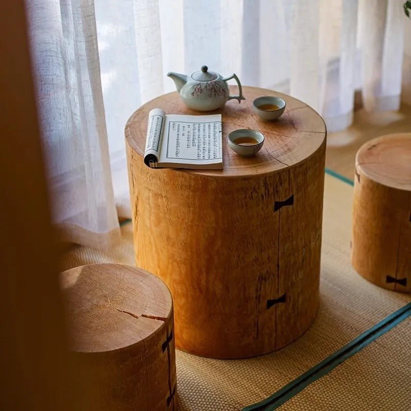 Soma Wooden Stool - Tsumakeproduct_type
