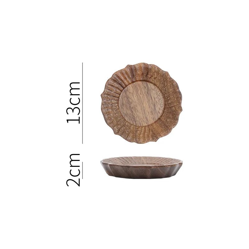 Walnut Wood Snack Plate - My Storeproduct_type#