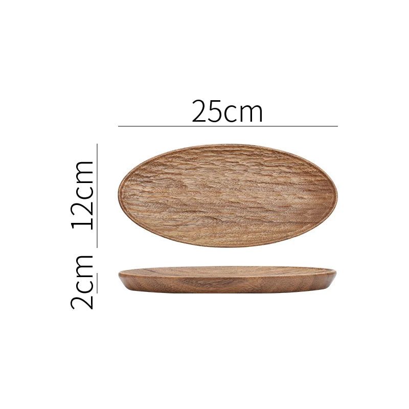 Walnut Wood Snack Plate - My Storeproduct_type#