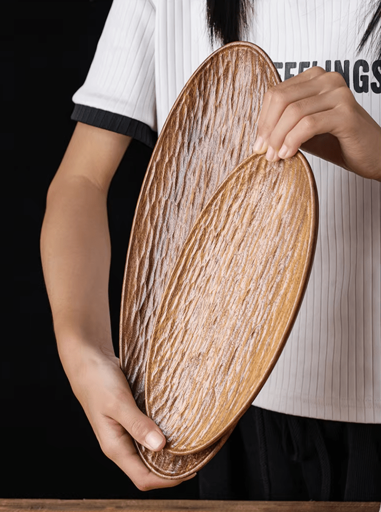 Walnut Wood Snack Plate - My Storeproduct_type#