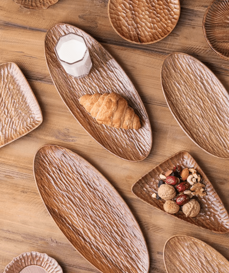 Walnut Wood Snack Plate - My Storeproduct_type#