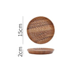 Walnut Wood Snack Plate - My Storeproduct_type#