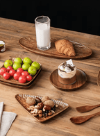 Walnut Wood Snack Plate - My Storeproduct_type#