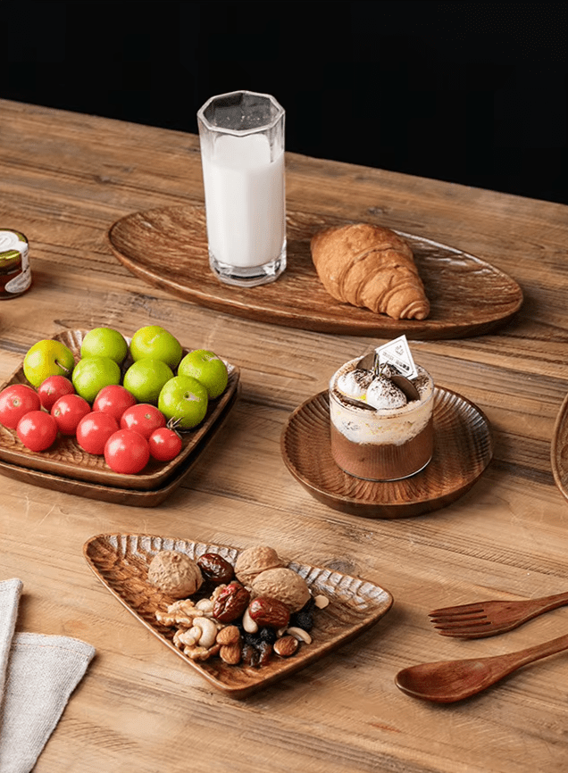 Walnut Wood Snack Plate - My Storeproduct_type#