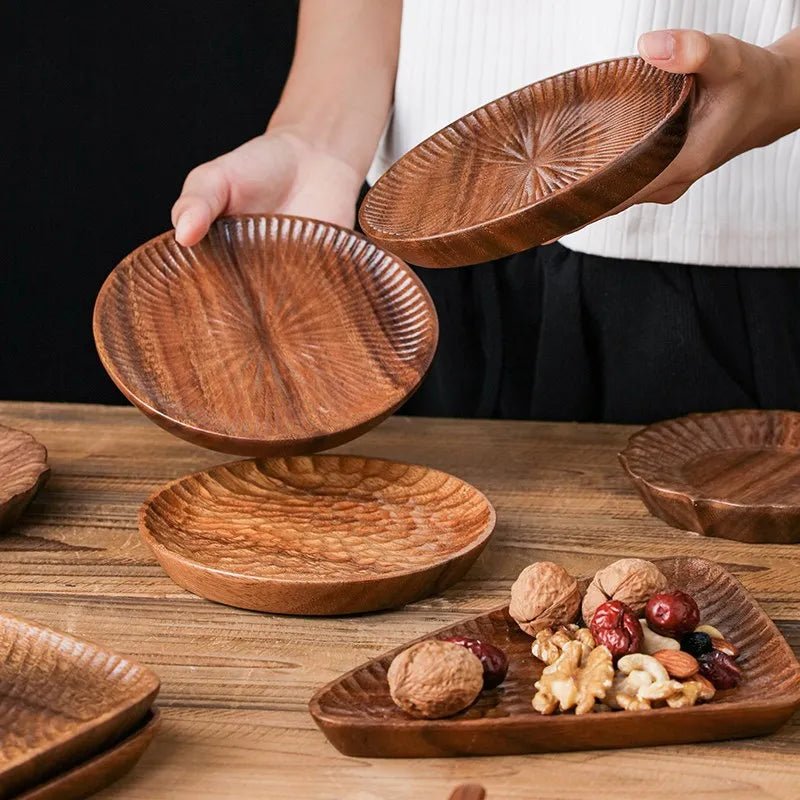 Walnut Wood Snack Plate - My Storeproduct_type#