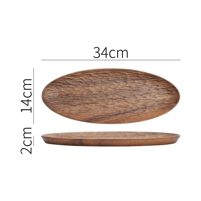 Walnut Wood Snack Plate - My Storeproduct_type#