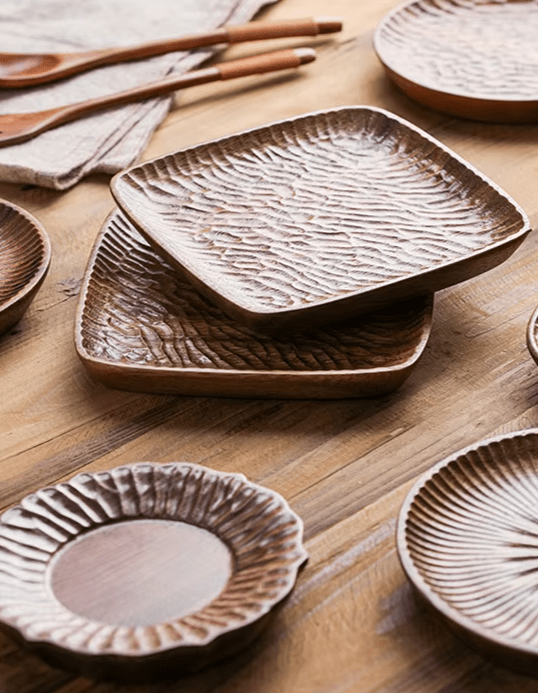 Walnut Wood Snack Plate - My Storeproduct_type#